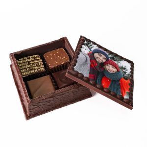 boite personnalisée en chocolat